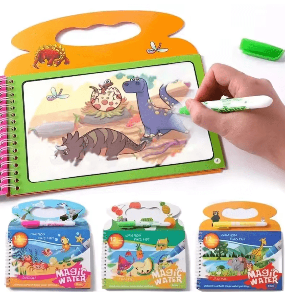 Pack 2 Libros Mágicos Pintura al agua
