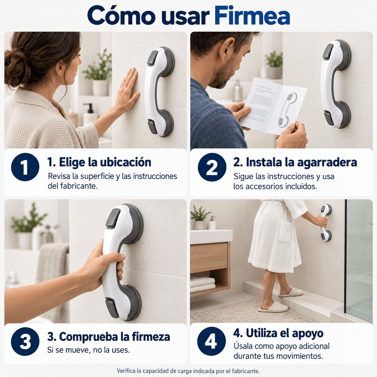 Firmea - Apoyo y estabilidad en el baño