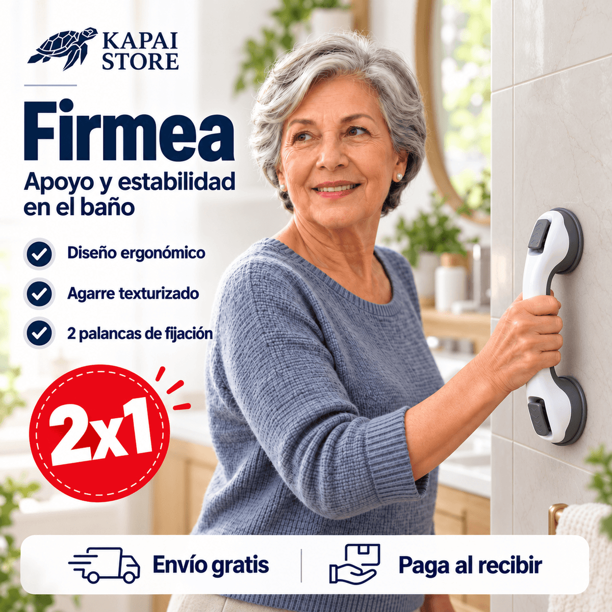 Firmea - Apoyo y estabilidad en el baño
